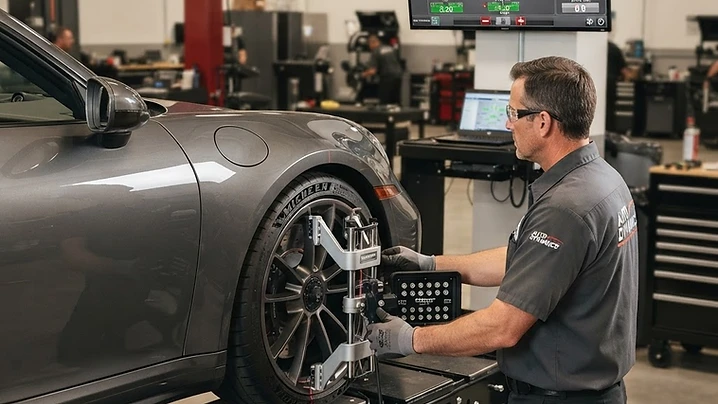 Laser Wheel Alignment vs String Alignment