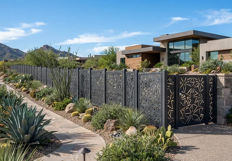 Architectural Metal Fencing Systems by KorFab
