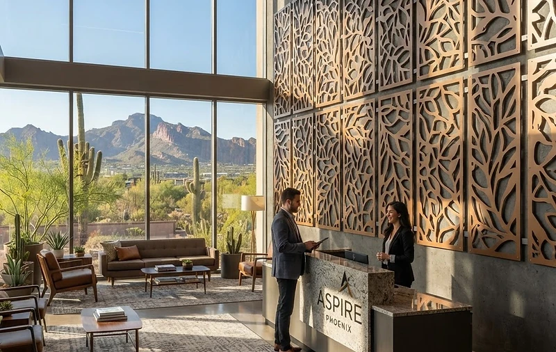 Architectural Metal Feature Walls by KorFab