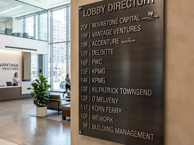 Interior Signage