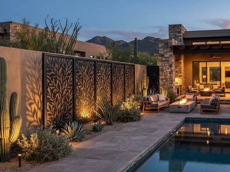 Architectural Metal Fencing Systems in Mesa by KorFab