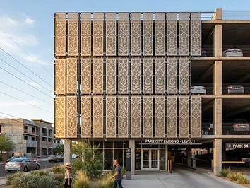 Commercial Facade Cladding — custom metal fabrication by KorFab