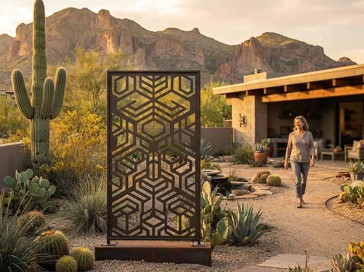 Privacy & Architectural Screen Systems in Mesa by KorFab
