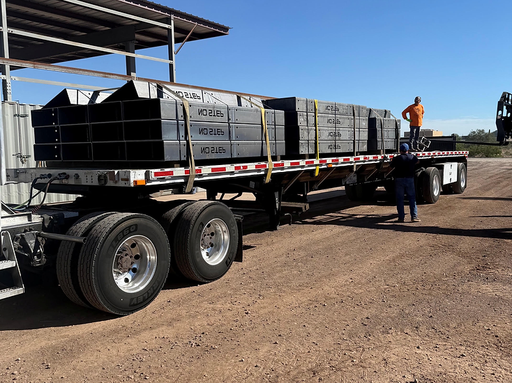 KorFab Deliver stage — custom metal fabrication