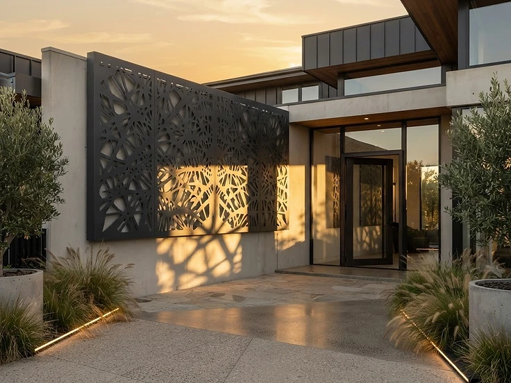 Exterior Feature Walls