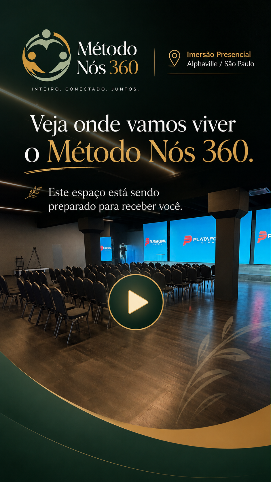 Espaço do evento Método Nós 360