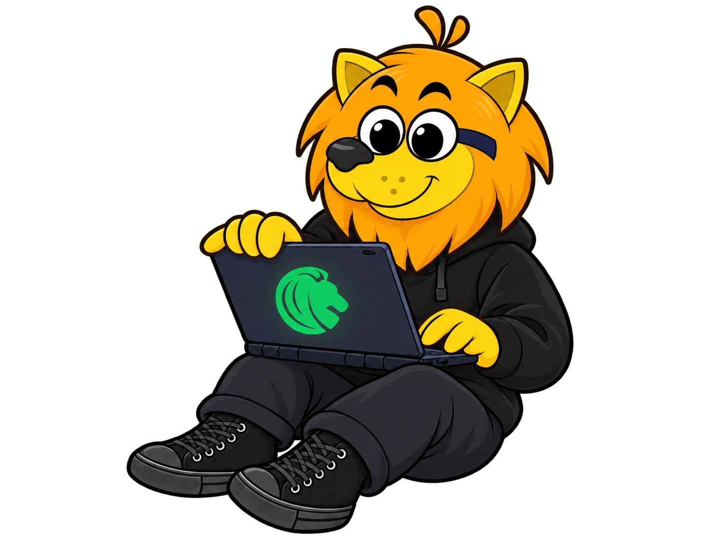 Leonidas, león mascota de Liceraion — diseño y desarrollo web en Cuernavaca