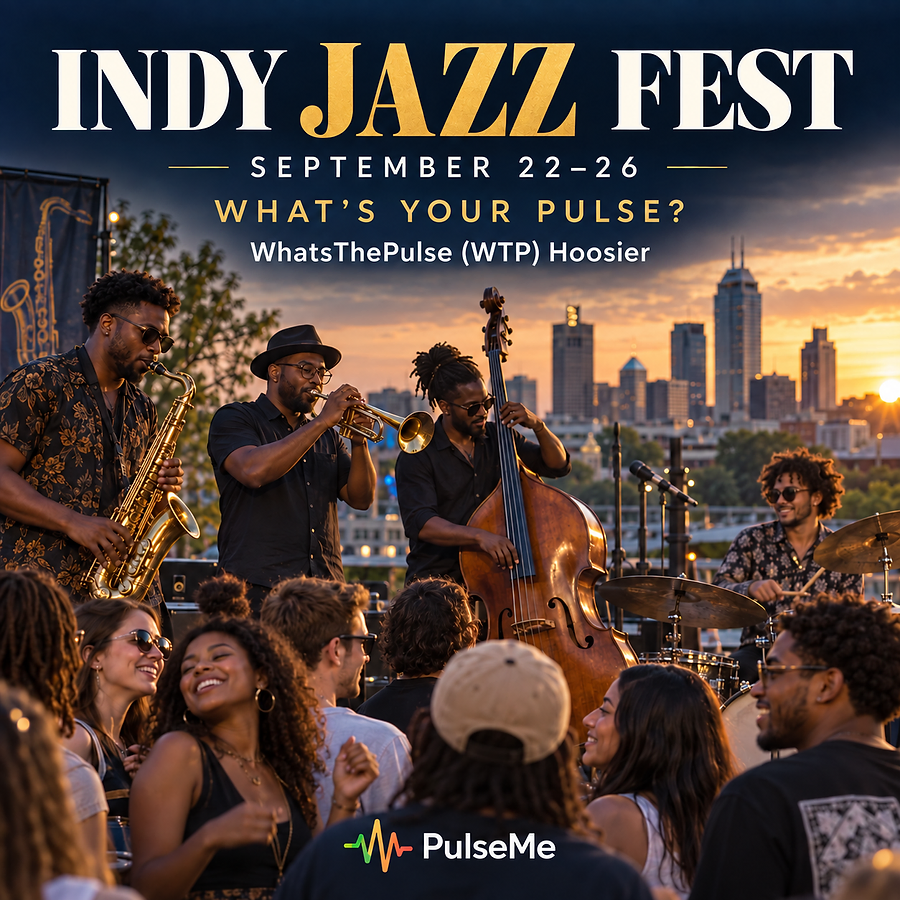 🎷 Indy Jazz Fest is coming September 22–26!