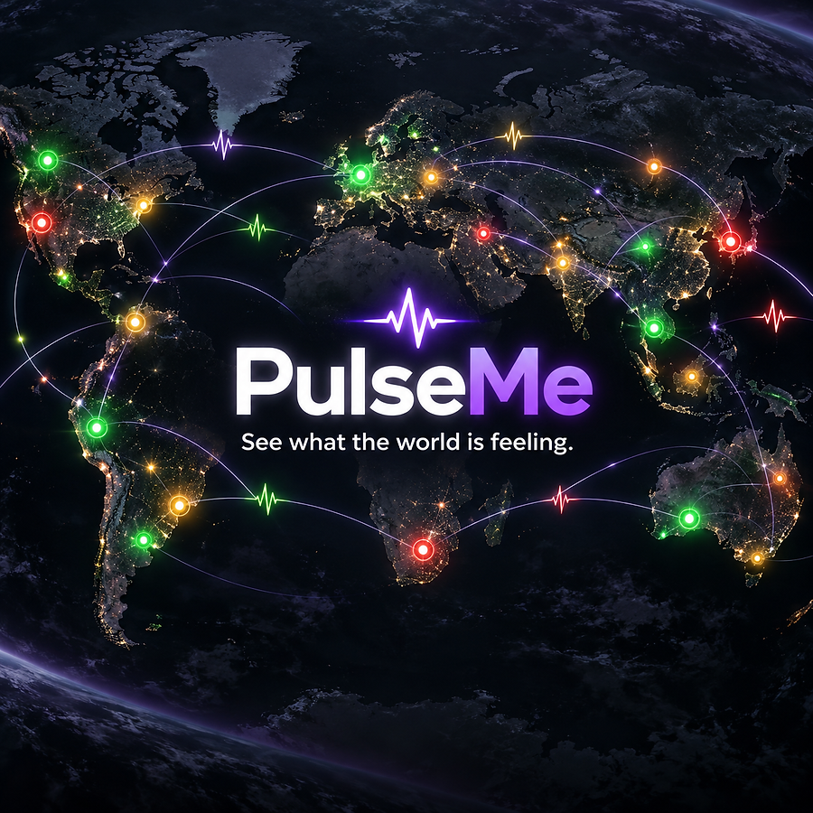 Welcome to PulseMe—the place where every reaction helps tell the story of a community.