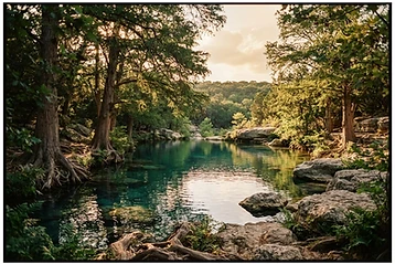 Wimberley — Cypress-lined rivers, hilltop views, and the best swimming hole in Texas.