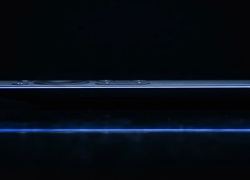 Remote side profile in dark void