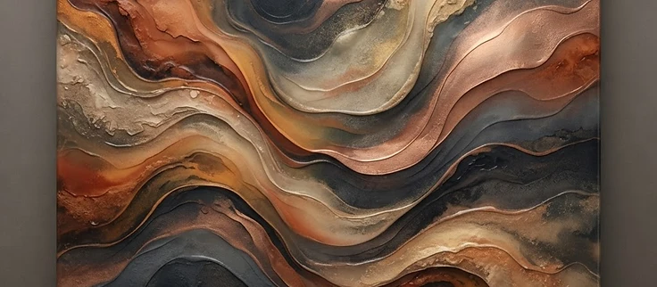 Prismatic artwork for Financial Calm as a Life Practice