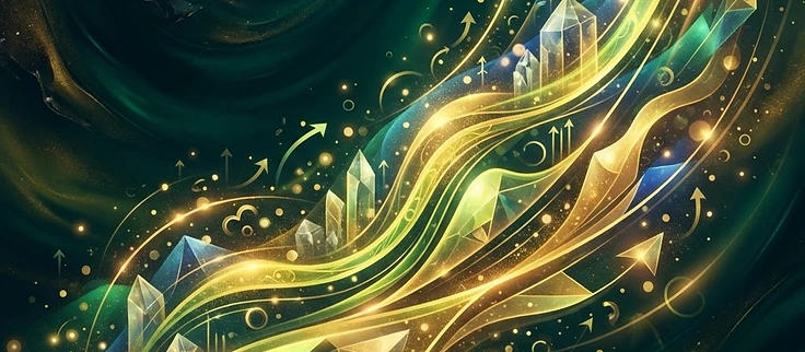 Prismatic artwork for The Arithmetic of Compounding Interest Cycles