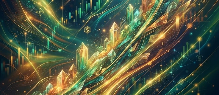 Prismatic artwork for The Long Arc of Industrial Cycles