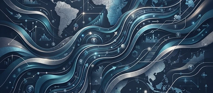Prismatic artwork for Macro Currents: Navigating the New Geopolitical Reality