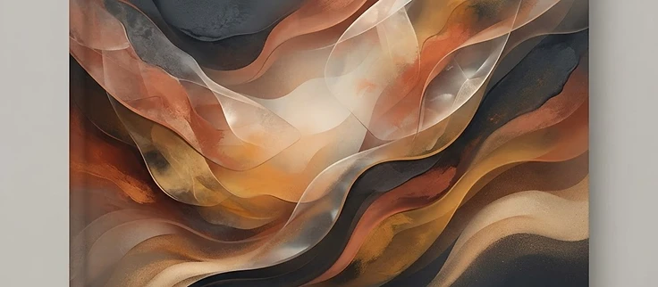 Prismatic artwork for Money as a Reflection of Inner Calm