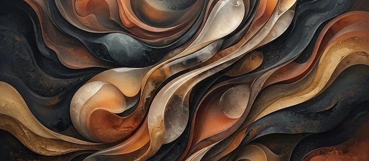 Prismatic artwork for Minimalism as the Storage of Life Energy
