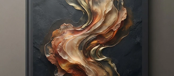Prismatic artwork for Calm Stewardship as a Medium for Values