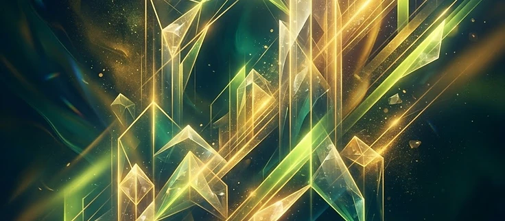 Prismatic artwork for The Mathematical Gravity of Patience