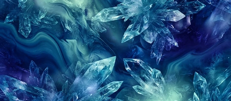 Prismatic artwork for Finding Stillness in an Volatile Economy