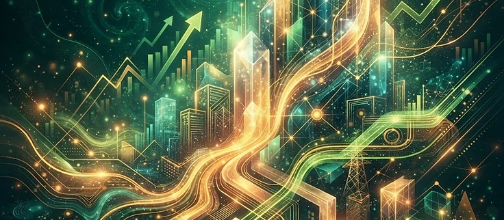 Prismatic artwork for The Digital Frontier: Investing in Infrastructure