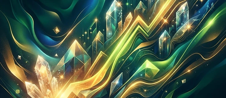 Prismatic artwork for Algorithmic Growth and Tomorrow's Markets