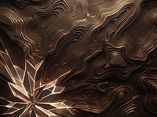 Abstract visual for The Synthetic Mirror: Defending Wealth Against AI Social Engineering