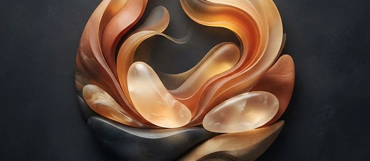 Prismatic artwork for Financial Serenity in an Anxious World