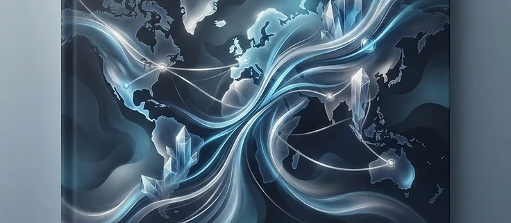 Prismatic artwork for Geopolitics and the Next Decade of Trade