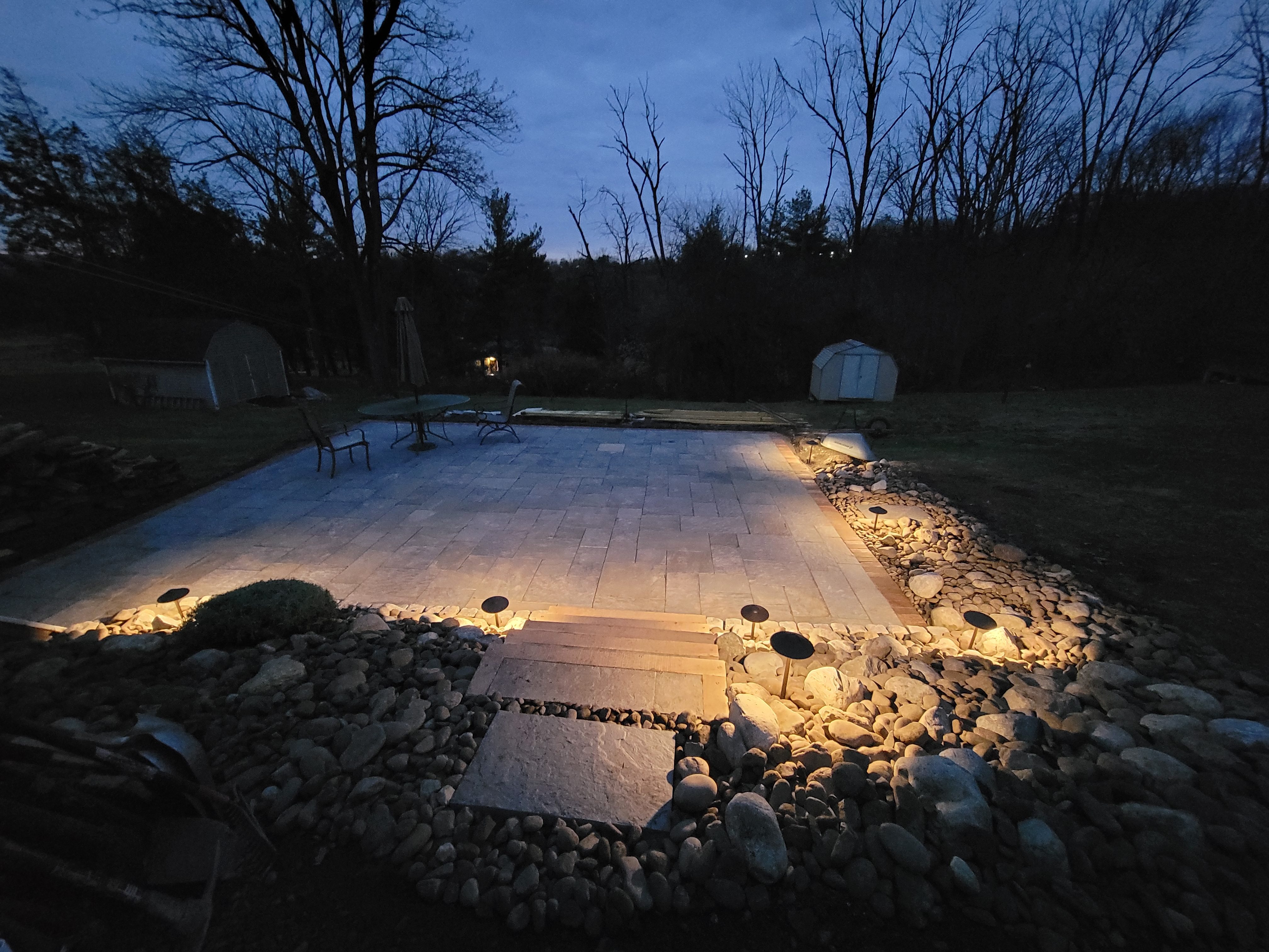 Landscape Lighting build progress