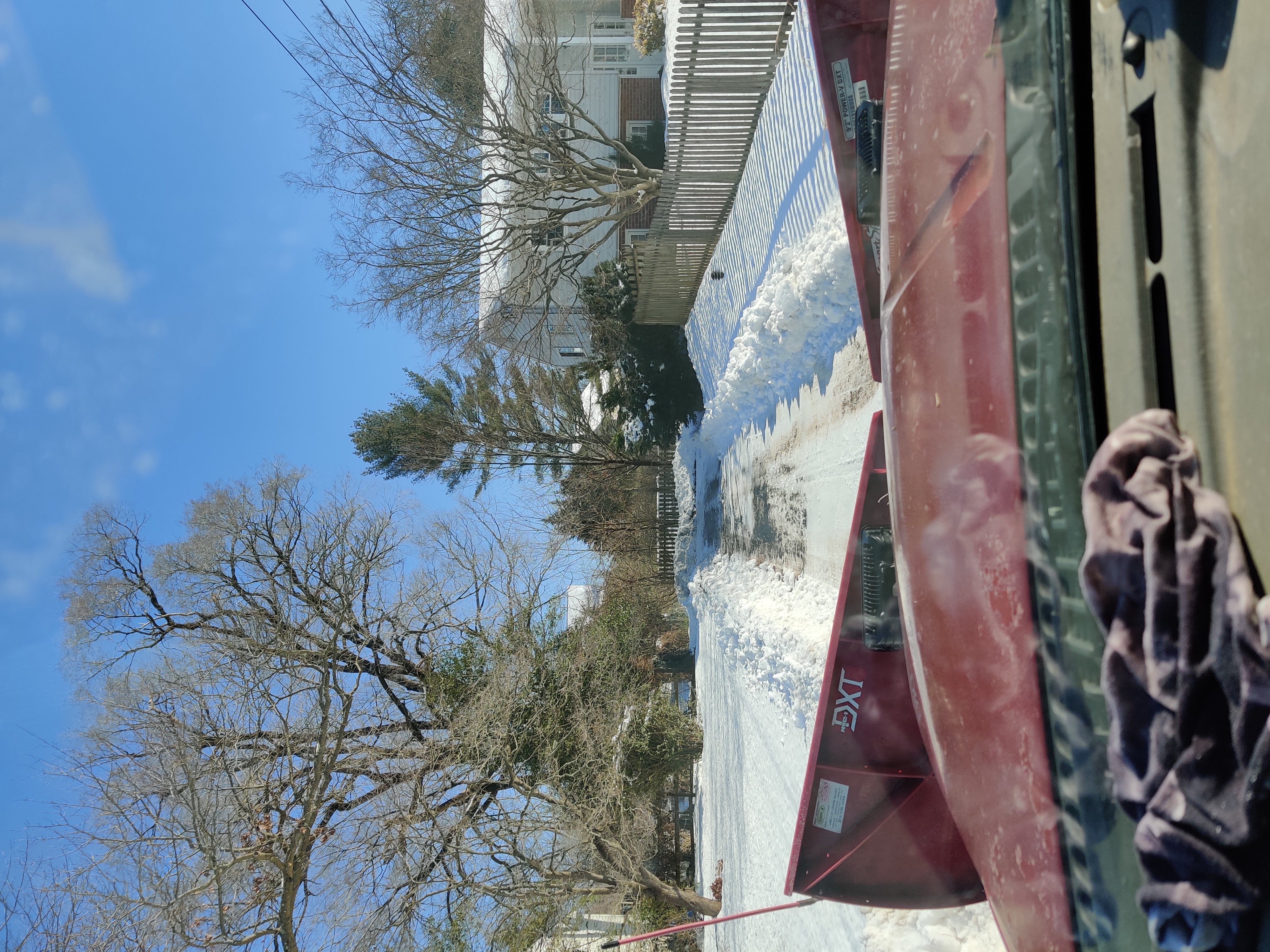 Snow Removal build progress