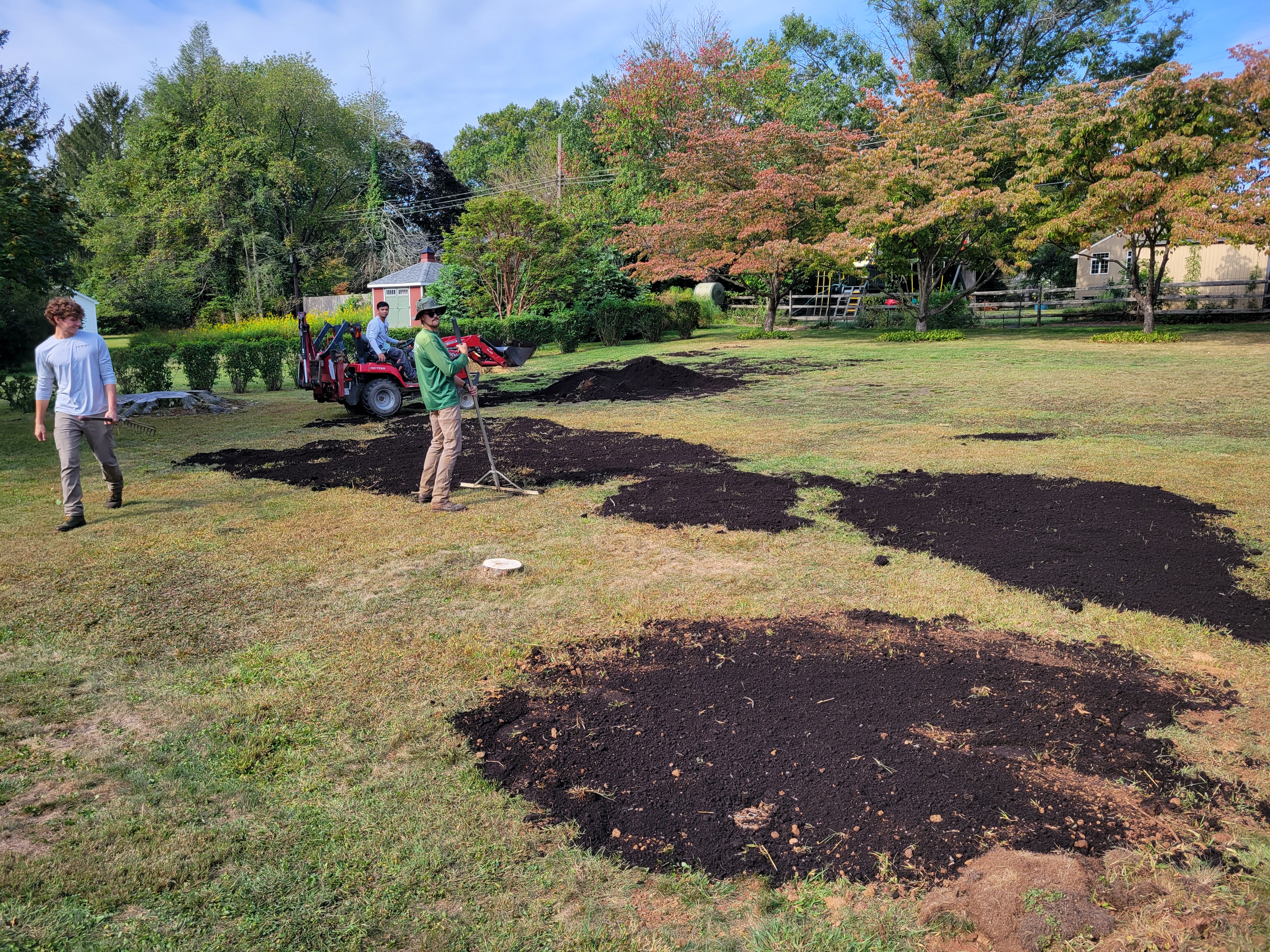 Soil Prep → Seeded before