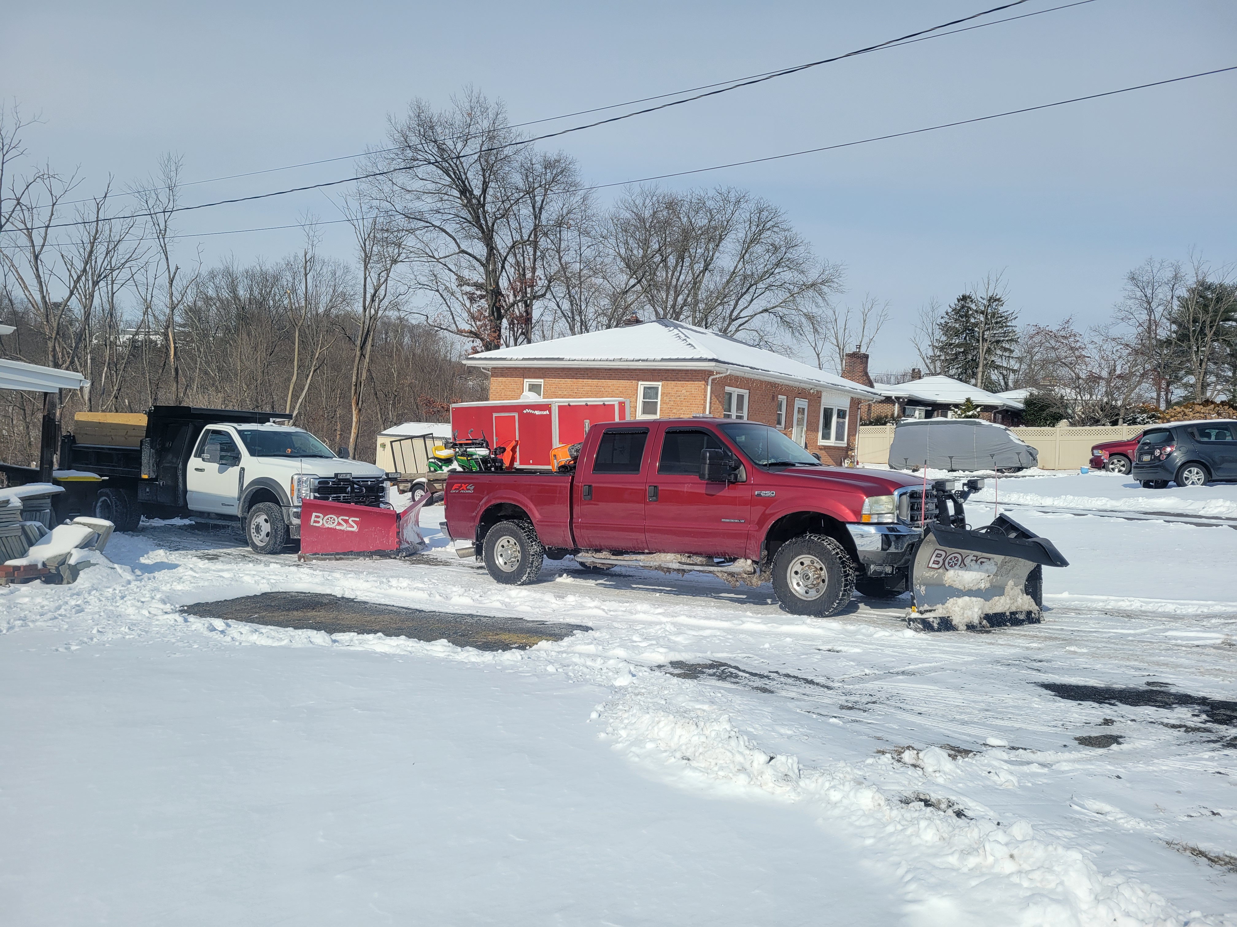 Snow Removal build progress