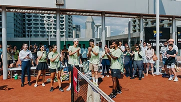 Over S$22,000 raised through tennis to support migrant workers at Shaheed Alam's Project Love-All 2025