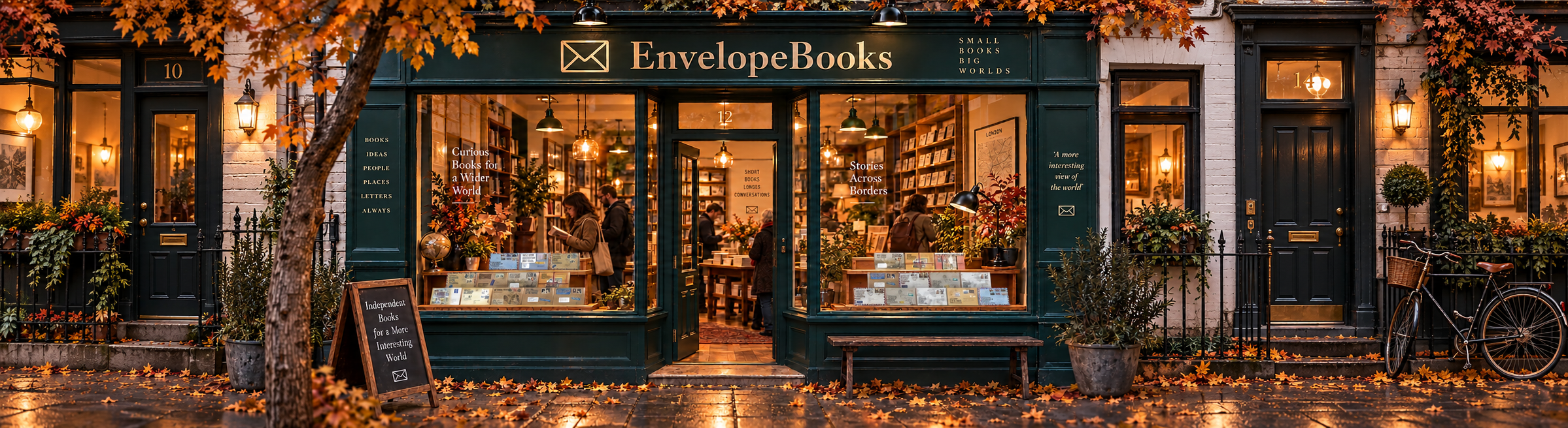 EnvelopeBooks storefront