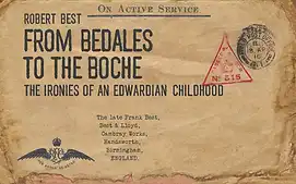 From Bedales to the Boche by Robert Best book cover