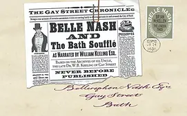 Belle Nash and the Bath Soufflé by William Keeling book cover