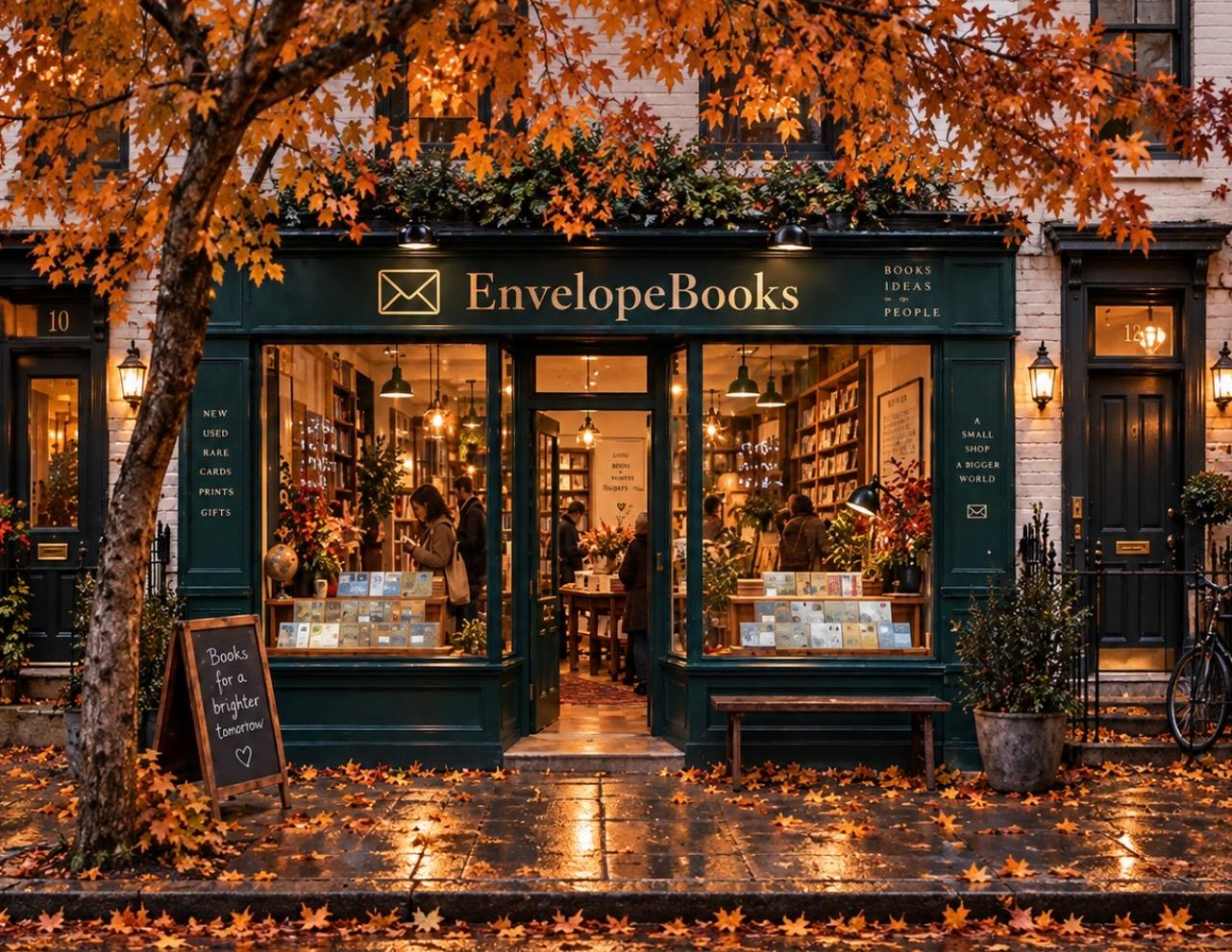 EnvelopeBooks storefront