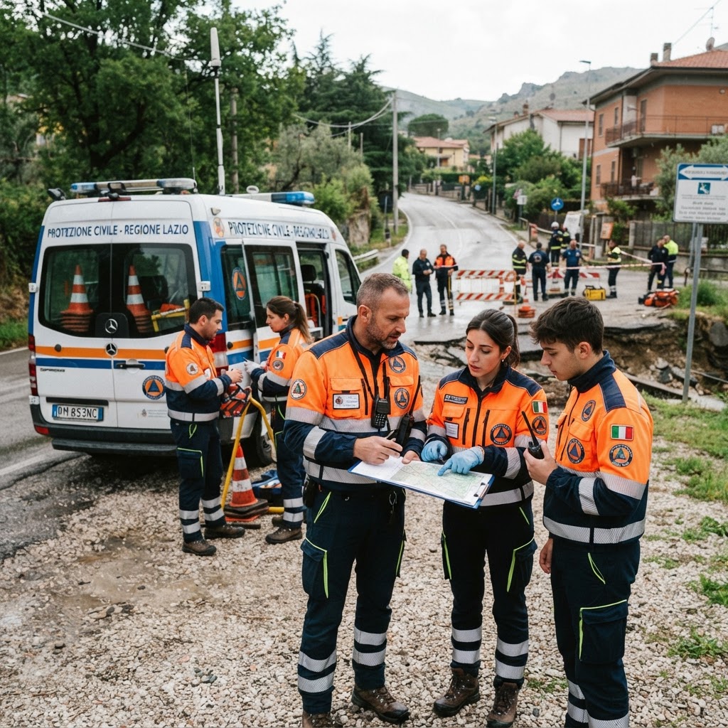 Volontari in servizio
