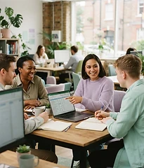 People team working through employee questions