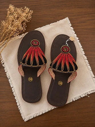 Fanfare Sandal — Mwanamke Heritage handmade sandal