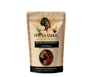 Premium Pepper Blend — Pouch — Mwanamke Heritage spice blend