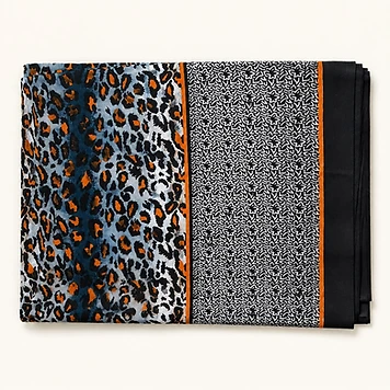 Mixed Animal & Geometric Print Fabric — Mwanamke Heritage African fabric