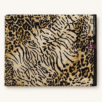 Wild Leopard Print Fabric — Mwanamke Heritage African fabric