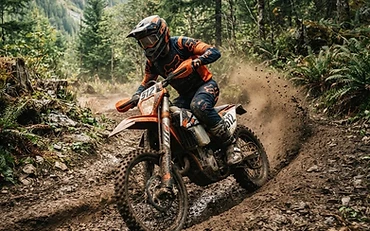 How to Corner Through a Rut on an Enduro Bike