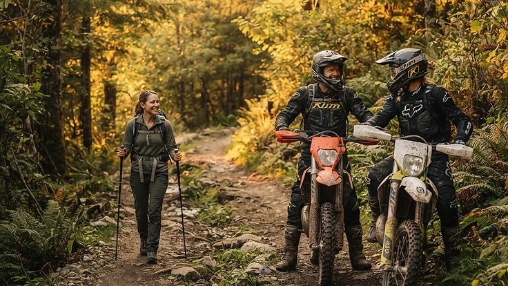 Trail Etiquette and Riding Responsibly