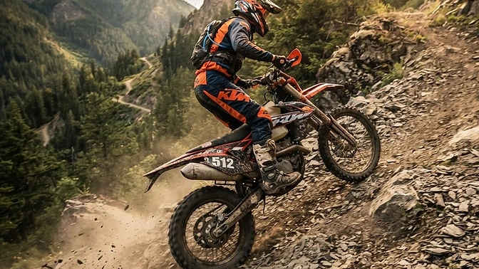 How to Start on a Steep Hill on an Enduro Bike