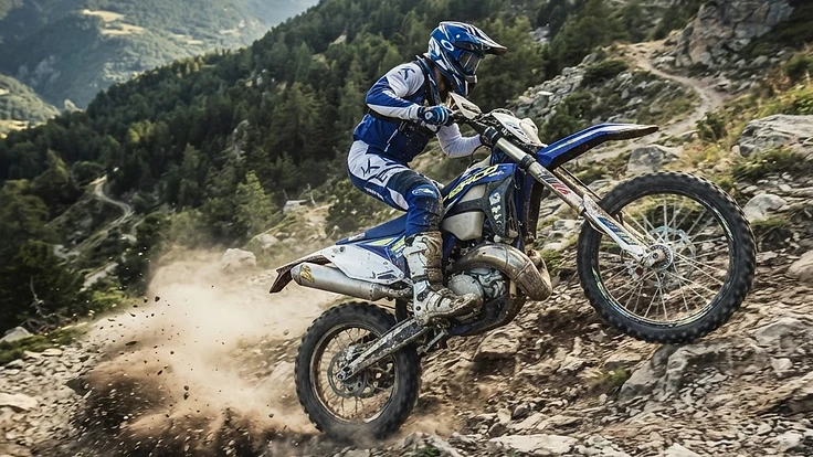 Technical Analysis: The 2025 Sherco 300 SEF Factory 4-Stroke
