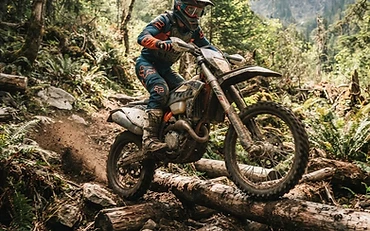 How to Cross Logs on an Enduro Bike