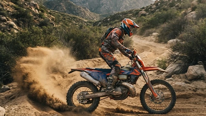 How to Ride Sand on an Enduro Motorcycle